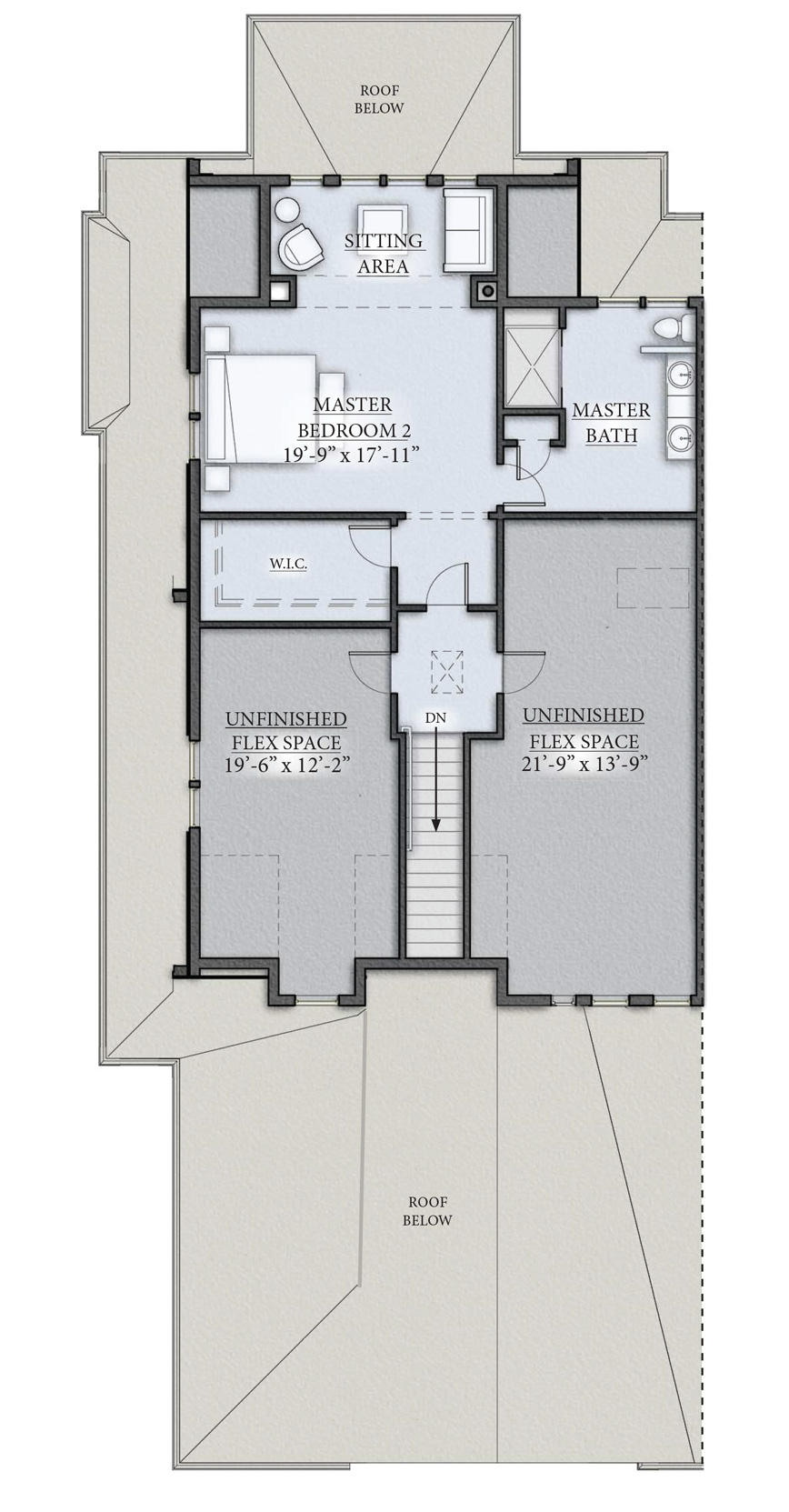 Classic Floor Plan Second Floor