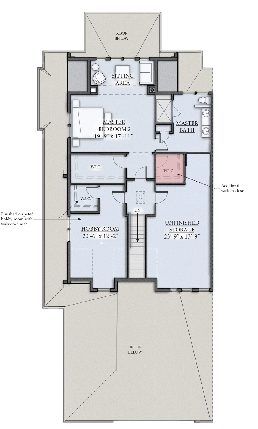 Enhanced Second Floor Features